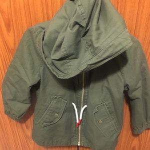 Green spring jacket